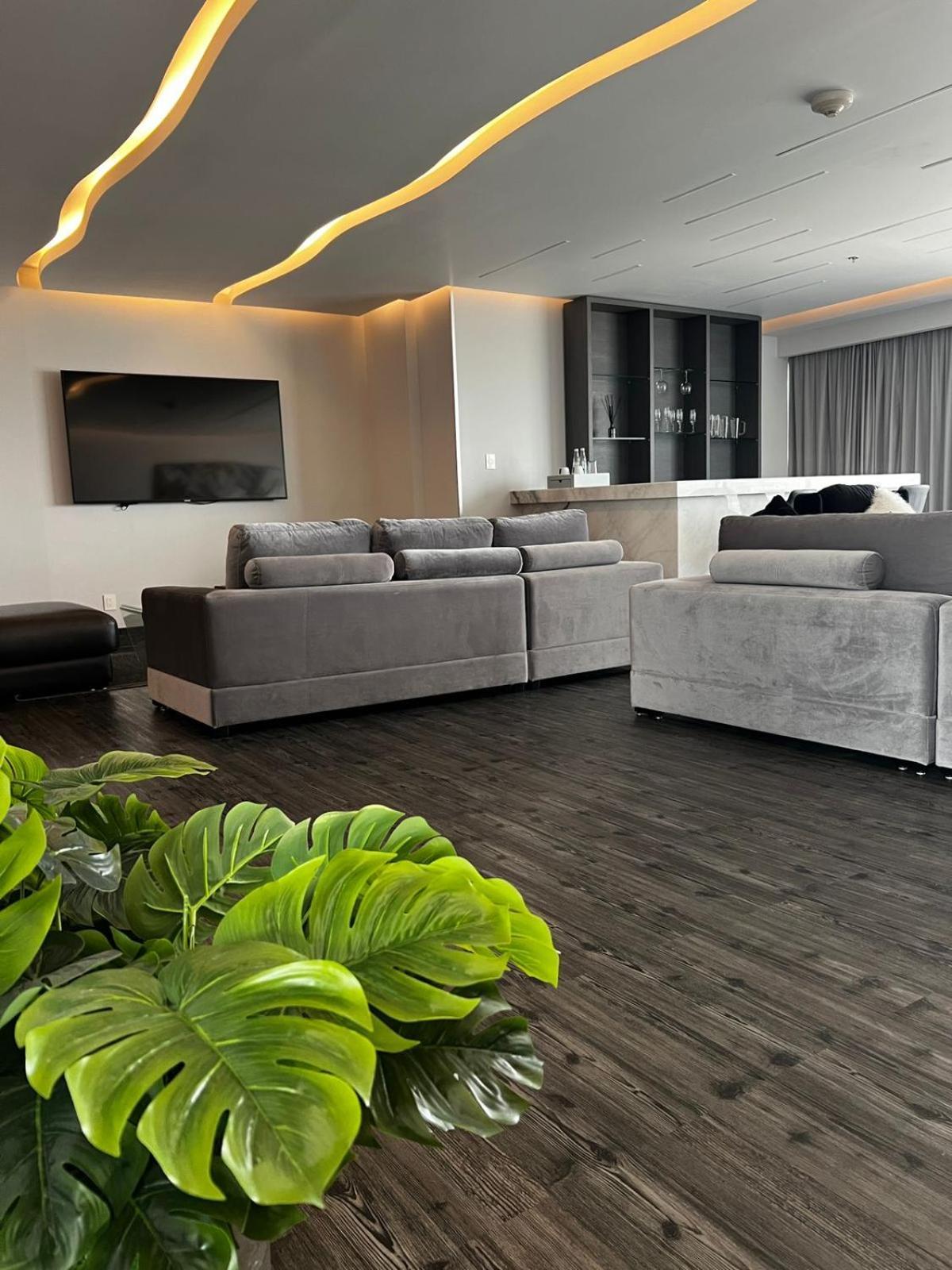 Baruk Guadalajara Hotel De Autor Buitenkant foto A 3D rendering of a living room